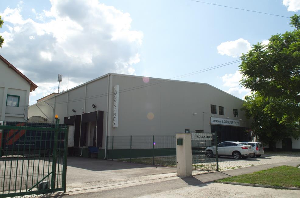 Hala metalica fabrica textile